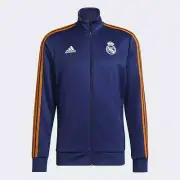 ADIDAS REAL MADRID 3-STRIPES TRACK TOP NAVY BLUE COLOR SIZE SMALL ONLY GR4246