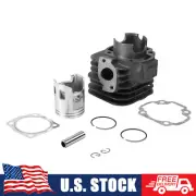 For 90cc Scooters Cylinder Big Bore Kit 50mm 1PE50QMF Minarelli Engines 2-Stroke
