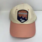 NWT Women's Alpine Design Unstructured Chambray Cap Peach/Tan