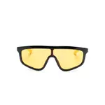 [Gucci] Gucci GG Supreme Shield-frame Sunglasses ONE SIZE BLACK