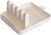 LeoLeoii Kitchen Pot Cover Rack, Tabletop with Cutting Board, Adhesive Board, Cutting Board Rack, Storage Device, Pot Cover vertical