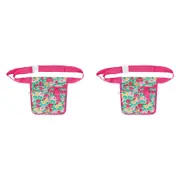 2PK Annabel Trends Sprout Half Waist Garden Tool Holder Belt Bag Camellias Mint