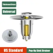 1PC Pop-Up Sink Drain Strainer Filter Stopper Plug Hair Catcher for 24-38mm Dia