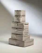 [Antler] Packing Cubes in Taupe - Set of 6