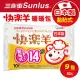 【Sunlus三樂事】日本製快樂羊黏貼式暖暖包14小時(10入/包) x9包