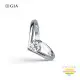 【彩糖鑽工坊】GIA 鑽石戒指 1克拉 鑽石 18K 鑽戒 頂級北極光車工 E成色(頂級車工+3EX+八心八箭)