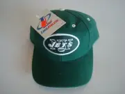 NEW YORK JETS LOGO ATHLETIC BEACH GOLF strapback DEADSTOCK HAT CAP VINTAGE P3