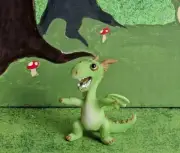 Mini Dragon Goofing Top Collection Miniature Statue New in Box Indoor Outdoor