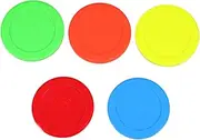 SUPVOX 5pcs Mini Air Hockey Pucks Table Hockey Accessories for Family Fun Compact Design for Home and Office Leisure Gaming