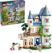 LEGO® Friends Castle Bed and Breakfast 42638 Hotel Playset for Kids Aged 12 and Over, with 4 Mini-Dolls, a Dog Figure and Accessories, Toy for Girls, Boys and Teens