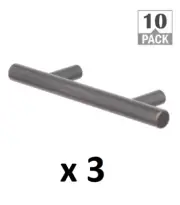 *30* Everbilt Stainless Bar 3 in. Oil Rubbed Bronze Classic Cabinet Pull *NEW*
