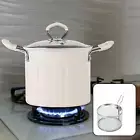 Deep Fryer Pot Kitchen Frying Pan Detachable Japanese Frying Pot for Home