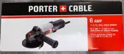 Porter Cable Corded 6 amps 4-1/2in Angle Grinder Bare Tool Slide 12000 rpm