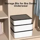 Closet Bra Holder Grid Design Organizer Underwear Storage Compartment Box