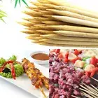 Bamboo Skewers 3mm Wooden Skewer BBQ Kebab Grill Meat Bulk Stick Party 25 30cm
