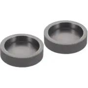 Set of 2 Graphite Crucible Metal Casting Lead Ingot Mold Melting Tools