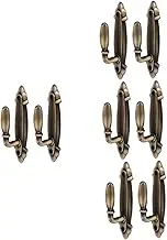 STOBAZA 4sets Curtain Holdback Hooks Strong Hold for Curtains Tassels Coats 2pcs*4