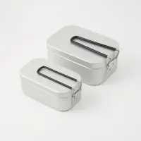 在飛比找蝦皮購物優惠-無印良品代購MUJI鋁製長方形餐盒 便當盒
