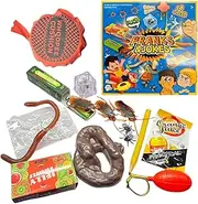 Pranks Pack and Joke Toys Box Set, Practical Jokes Games, Funny Cool Stuff Scary Prop, Children Action Prank Kit for Friendly Jokes