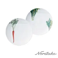 在飛比找HOTAI購優惠-【Noritake】京香旬彩 2入(紅蘿蔔/白蘿蔔-圓盤27