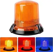 Remote Control Beacon Light, Magnetic Strobe Light, Two Light Modes, Suitable for Construction, Traffic, Factory, Crane Tower, Dock(Yellow,1PCS)