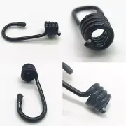15 Pcs Plastic-Coated Bungee Cord Hooks Wire Bungee Cord Hooks for Camping