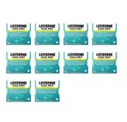 10 pk Listerine Cool Mint PocketPaks Portable Breath Strips for Bad Breath