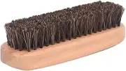 Healvian Mens Shoes Cleaning Brush Horsehair Brush for Brown Shoe Polish Random