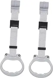 SOPOTUTU 2 Pcs Crib Pull Rings Adjustable Stand Up Rings for Playpen Soft and Safe Design Strong and Sturdy for Walking Exercises Versatile Cot Hanging Accessories
