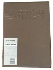 A5 Diary Calendar Year Week To View JAN - DEC 2023