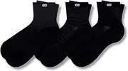 [Pair of Thieves] Men's Cushion Ankle Socks, Black