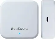 SecEsafe Smart TTLock G2 Gateway Hub. Works with Smart Locks, Bluetooth Remote Control for Keyless Entry, Connects via USB-C connection, Enables Voice Control for Home Automation such as Google Home for Smart Door Lock Entry.