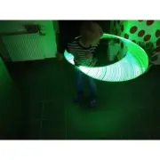 RGB LED HULA HOOP - IGNIS - hula hoop, dance, show, performance, lighting, led