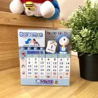 在飛比找蝦皮購物優惠-哆啦A夢 萬年曆 積木日曆 日本正版機器貓日曆積木公仔萬年檯