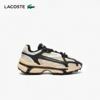 在飛比找momo購物網優惠-【LACOSTE】女鞋-L003 2K24 運動休閒鞋(棕/