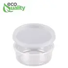 8oz Plastic Deli Food Storage Round Containers with Lids Meal Prep 500pcs Set