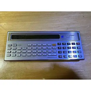SHARP PC1211夏普在1980年代上市的便攜式計算機
