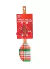 Christmas Plaid Spatula & Two Piece Christmas Tree Cutter Set with Gift Tag NEW!