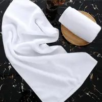 在飛比找蝦皮購物優惠-168 批發＊飯店毛巾(120g) 純棉毛巾 白色毛巾 擦拭