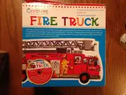 FIRE TRUCK 3 1/2' X 18 1/2" JUMBO PUZZLE-CD-ACTIVITY BOOK--CREATIVE TEACHING