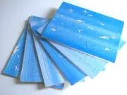 Alighiero e Boetti - PUZZLE full set - "Cieli ad alta quota" - six pieces + box