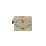 Dior Lady Dior Wallet Medium Calfskin Latte Multicolor
