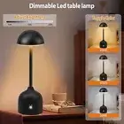 Cordless LED Table Lamp Rechargeable Touch Desk Lamp Portable Bar Night Light AU