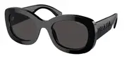 Prada PR A13S 1AB5S0 Men's Sunglasses Black Size 54