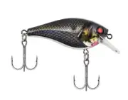 Berkley Pitbull 5.5 Fish Lure, 2-3/8" Long, 3/8 Oz, Dives 5.5', Black Silver