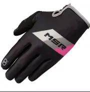 MSR™ YOUTH AXXIS PROTO GLOVES Black/ Pink X Small