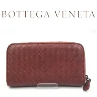 在飛比找蝦皮購物優惠-二手真品 Bottega Veneta 錢包 長夾 BV編織