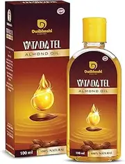 Dwibhashi Almond Oil | Rich In Vitamin E And Antioxidants,Stimulates Hair Growth | 100 ml