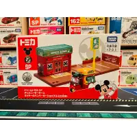 在飛比找蝦皮購物優惠-Disney Tomica 米奇漢堡店 折疊場景+米奇漢堡餐