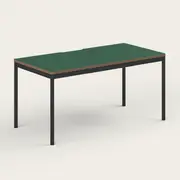 [Recess] Everyday Desk, Small - 120W x 60D x 75H (cm) / Forest / Black